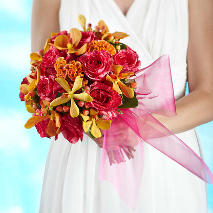Brilliant Shades of Love Bouquet –  New Life Flower And Gifts, Rincon GA