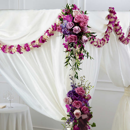 Color & Light Chuppah Decor –  New Life Flower And Gifts, Rincon GA
